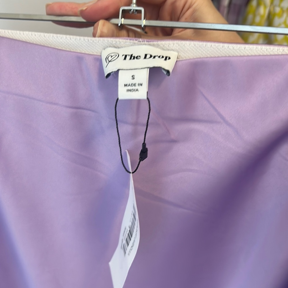 The Drop Lavender MIDI skirt